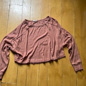 Altar’d State Cropped Shirt.